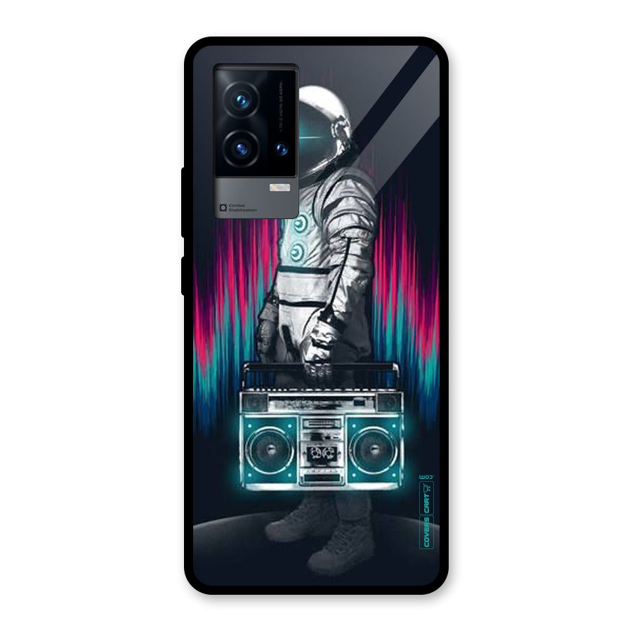 Radio Man Glass Back Case for iQOO 9 5G