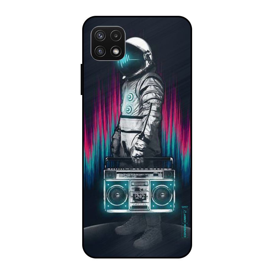 Radio Man Metal Back Case for Galaxy A22 5G
