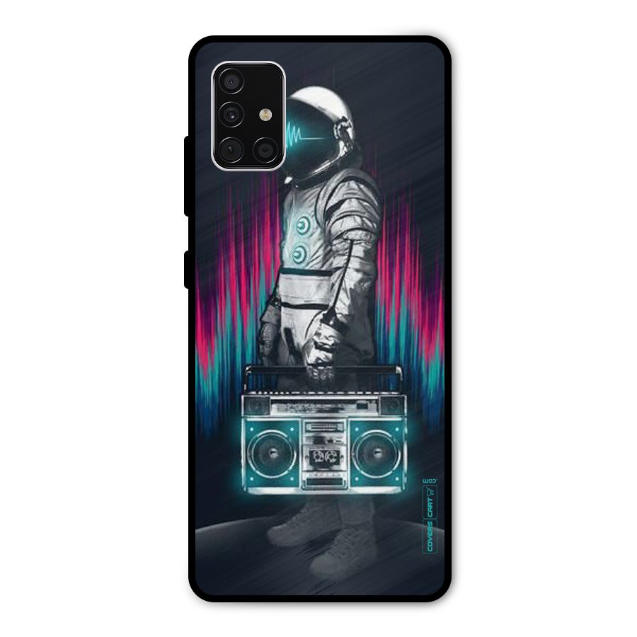 Radio Man Metal Back Case for Galaxy A51