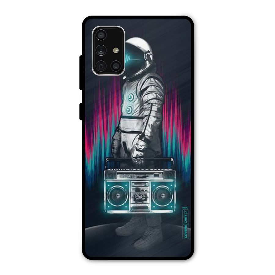 Radio Man Metal Back Case for Galaxy A71