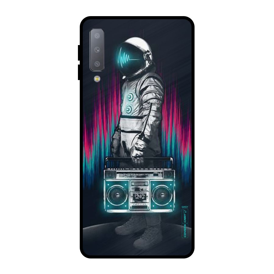 Radio Man Metal Back Case for Galaxy A7 (2018)