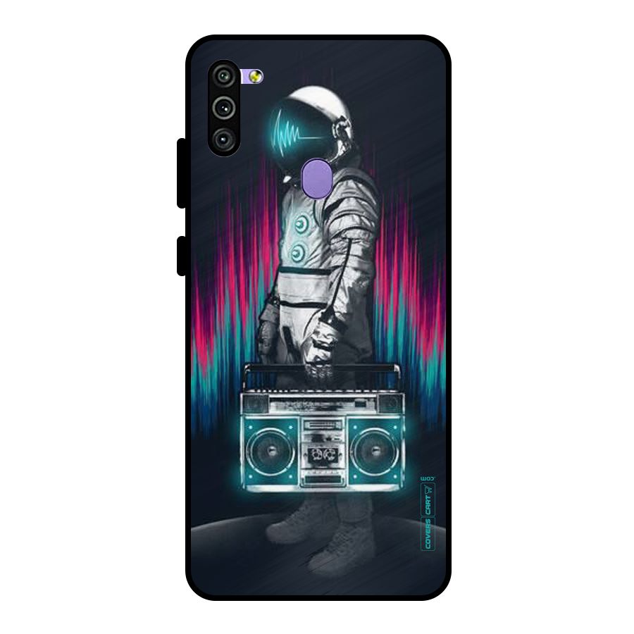 Radio Man Metal Back Case for Galaxy M11