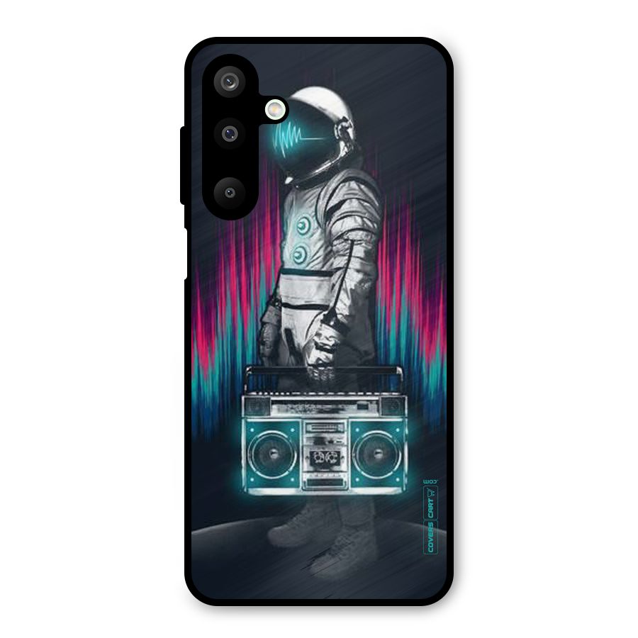 Radio Man Metal Back Case for Galaxy M16