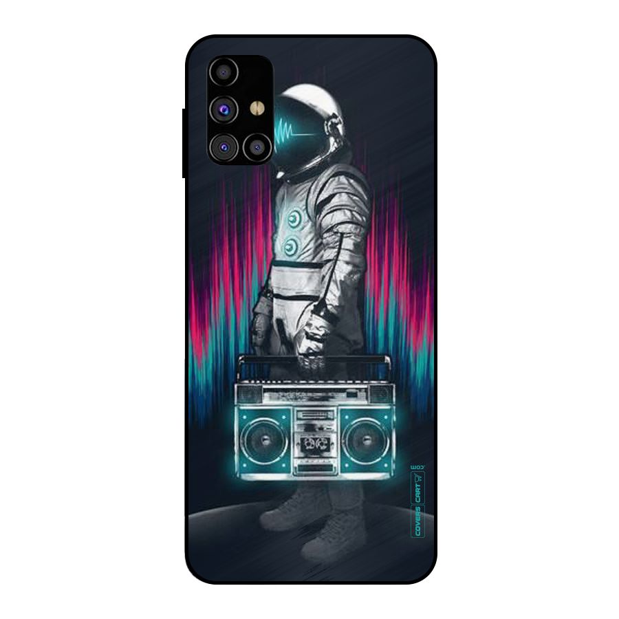 Radio Man Metal Back Case for Galaxy M31s
