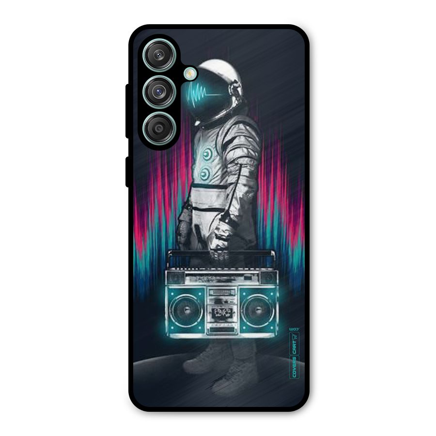 Radio Man Metal Back Case for Galaxy M55 5G