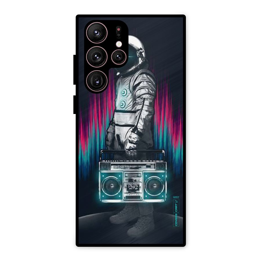 Radio Man Metal Back Case for Galaxy S22 Ultra 5G