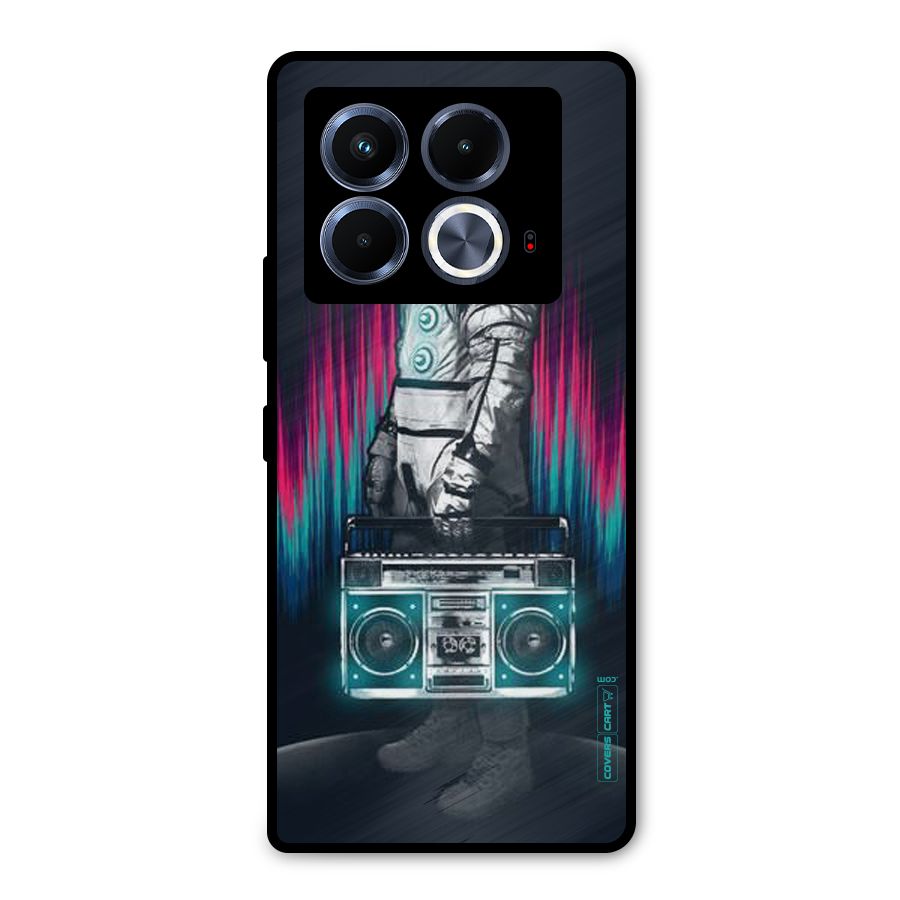 Radio Man Metal Back Case for Infinix Note 40 5G
