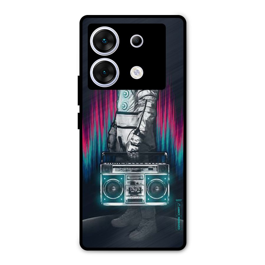 Radio Man Metal Back Case for Infinix Zero 30 5G