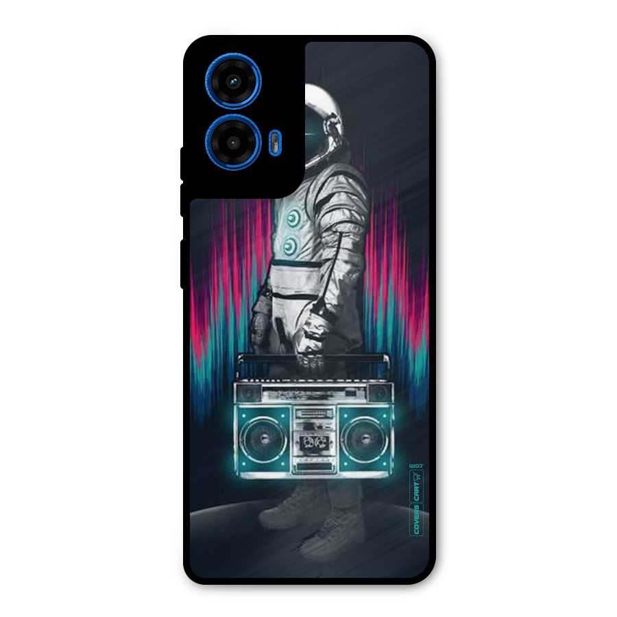 Radio Man Metal Back Case for Moto G45
