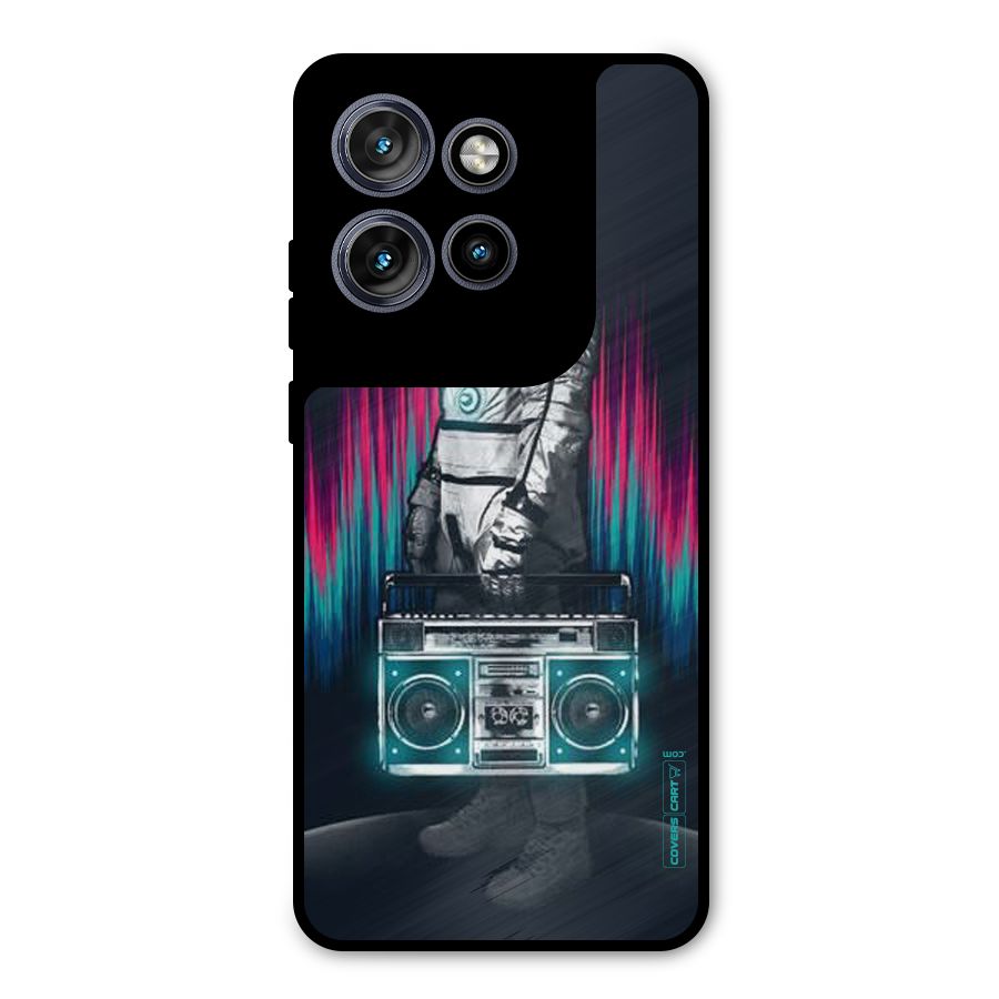 Radio Man Metal Back Case for Motorola Edge 50 Neo