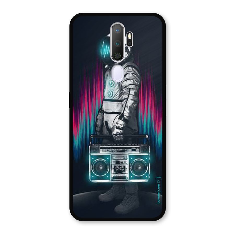 Radio Man Metal Back Case for Oppo A9 (2020)