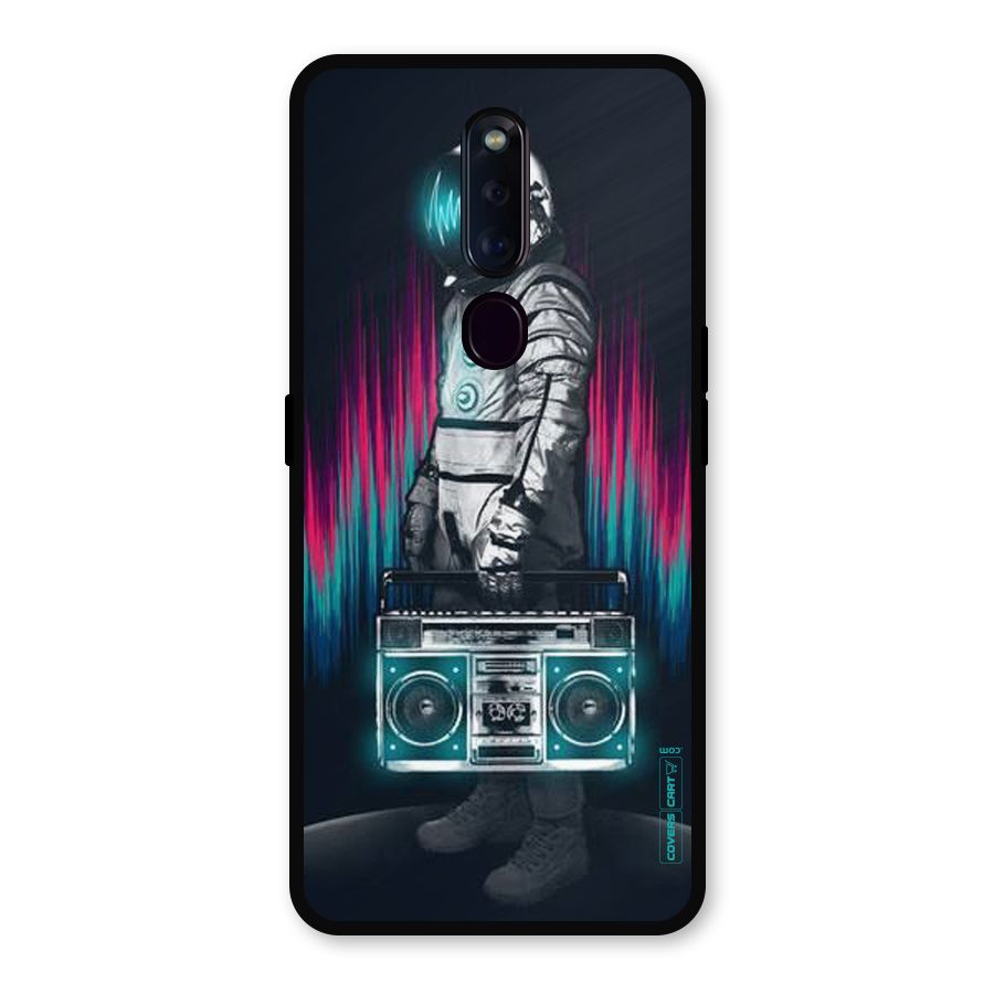 Radio Man Metal Back Case for Oppo F11 Pro