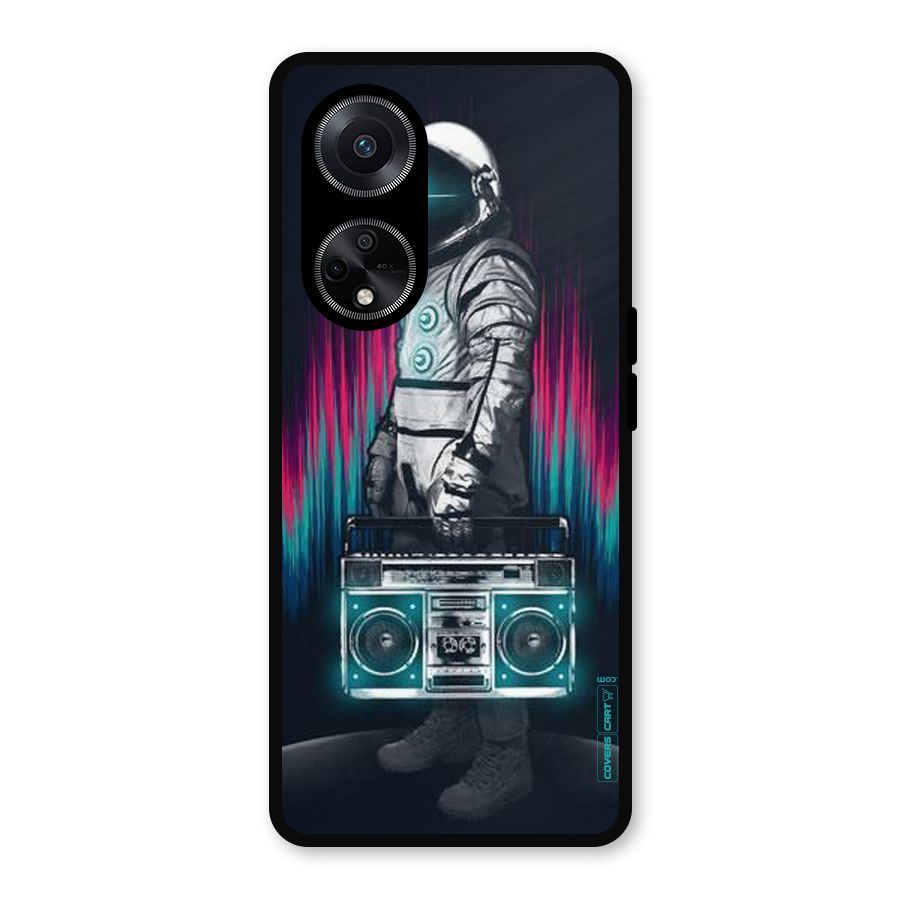 Radio Man Metal Back Case for Oppo F23