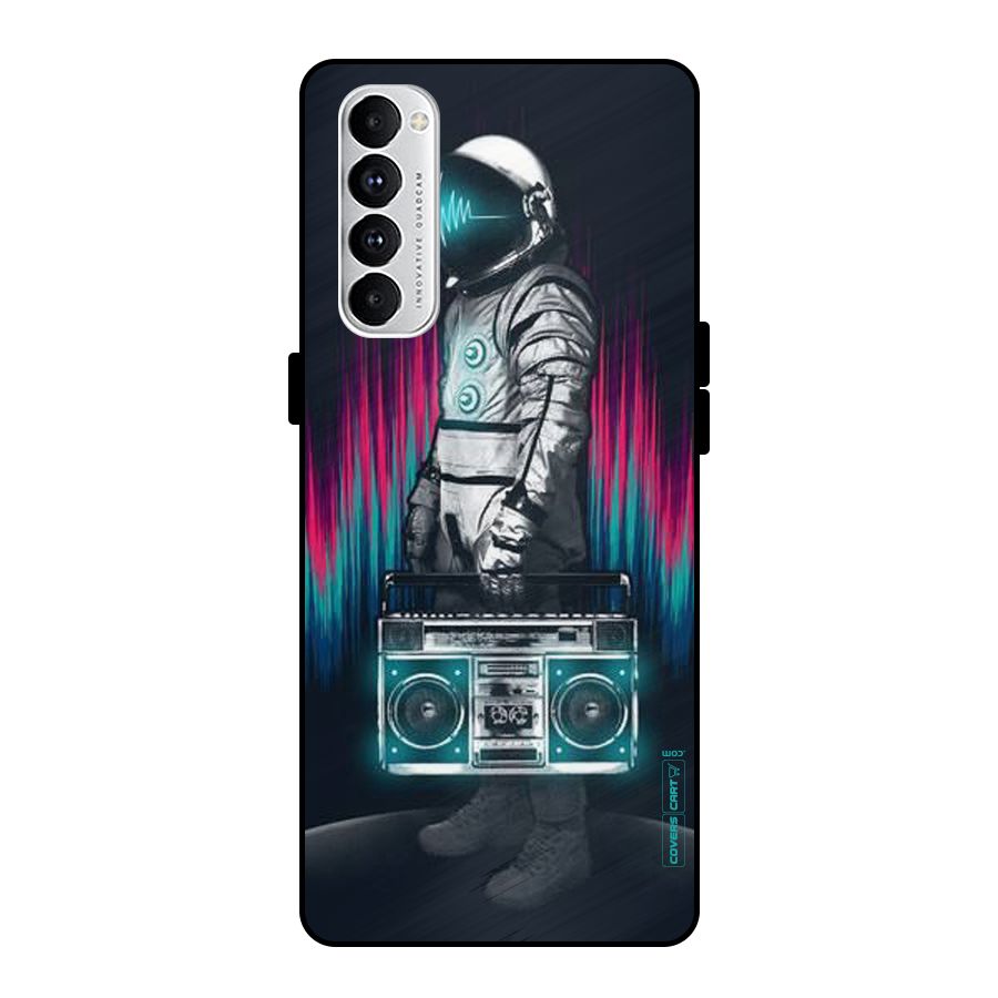 Radio Man Metal Back Case for Oppo Reno4 Pro