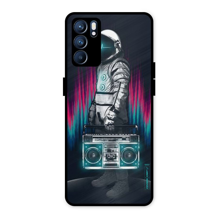 Radio Man Metal Back Case for Oppo Reno6 5G