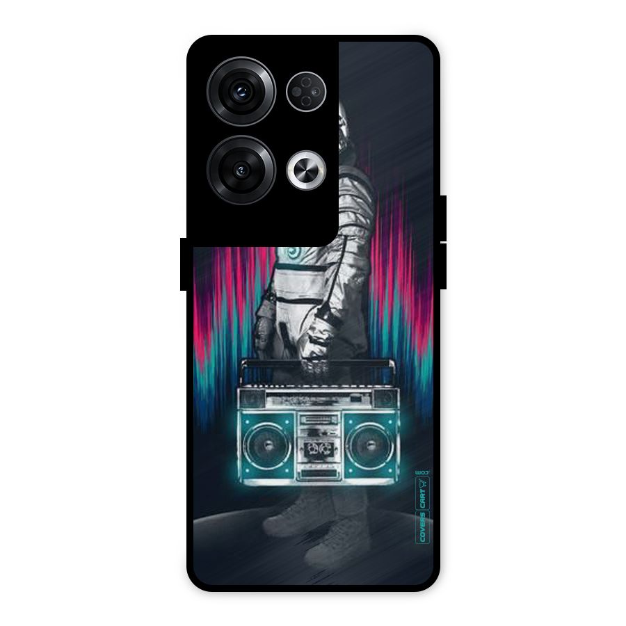 Radio Man Metal Back Case for Oppo Reno8 Pro 5G