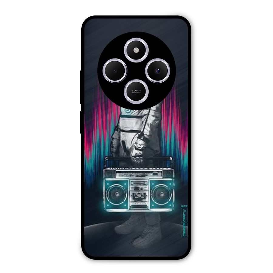 Radio Man Metal Back Case for Poco C75 5G