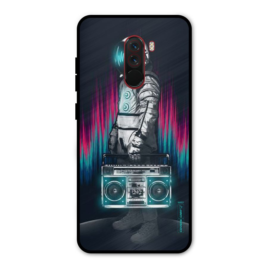 Radio Man Metal Back Case for Poco F1