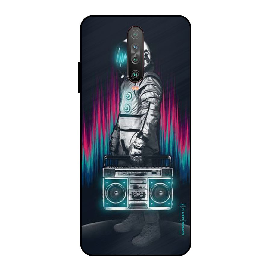 Radio Man Metal Back Case for Poco X2