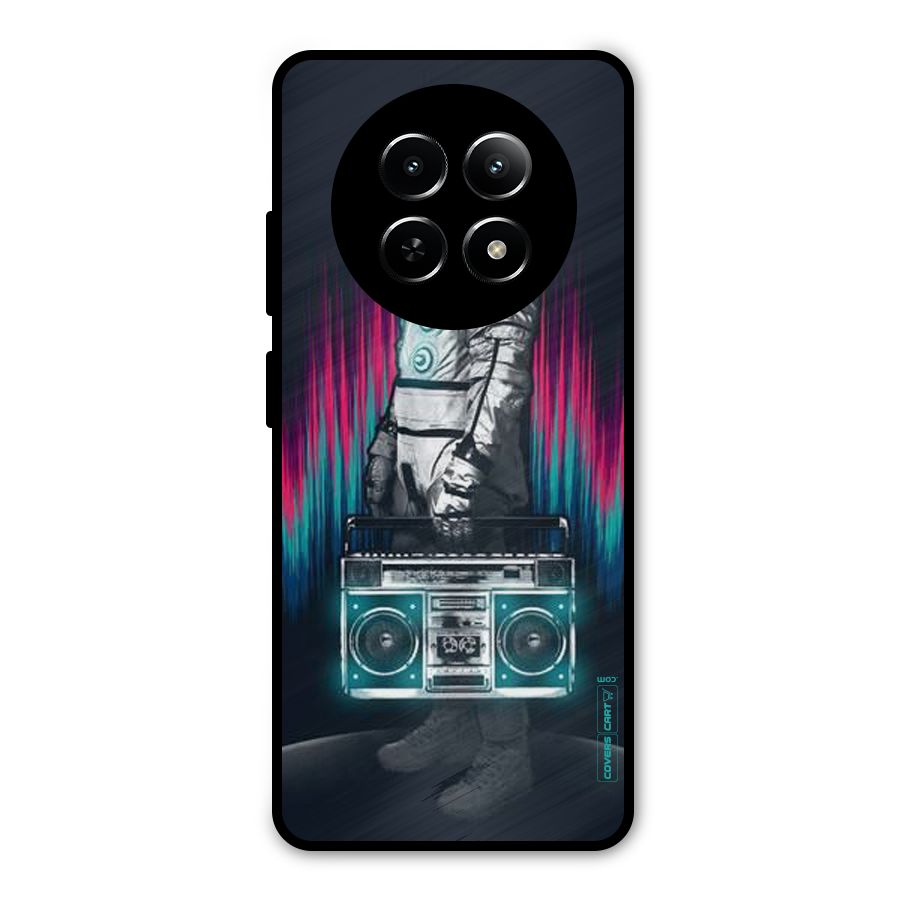 Radio Man Metal Back Case for Realme 12x 5G