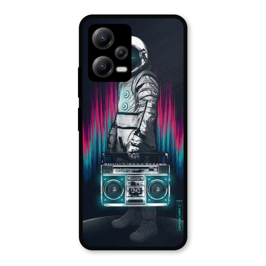 Radio Man Metal Back Case for Redmi Note 12 5G