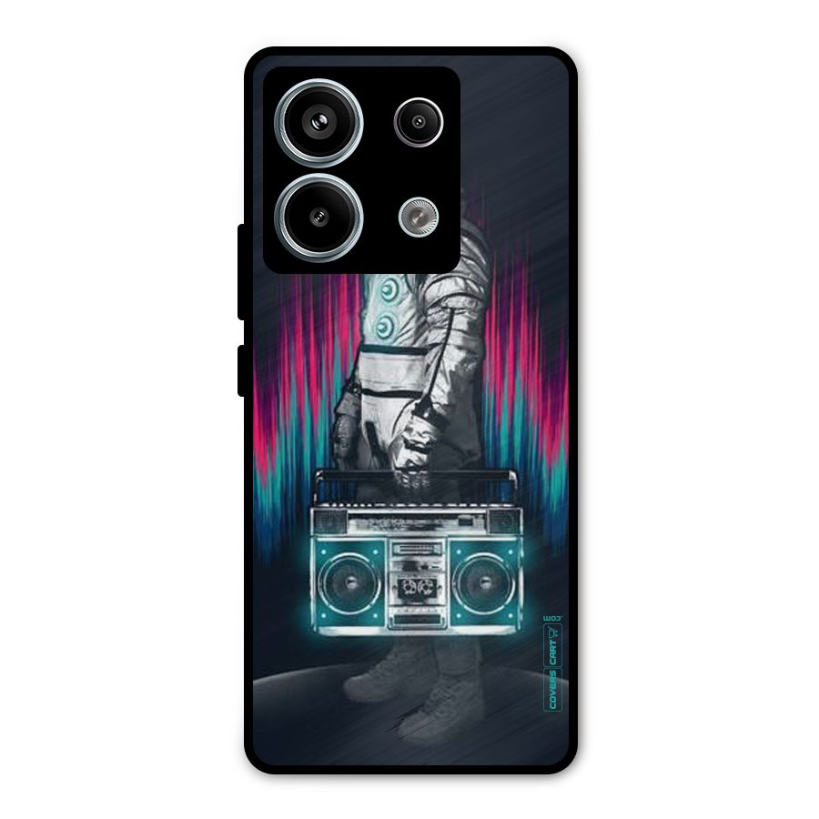 Radio Man Metal Back Case for Redmi Note 13 Pro 5G
