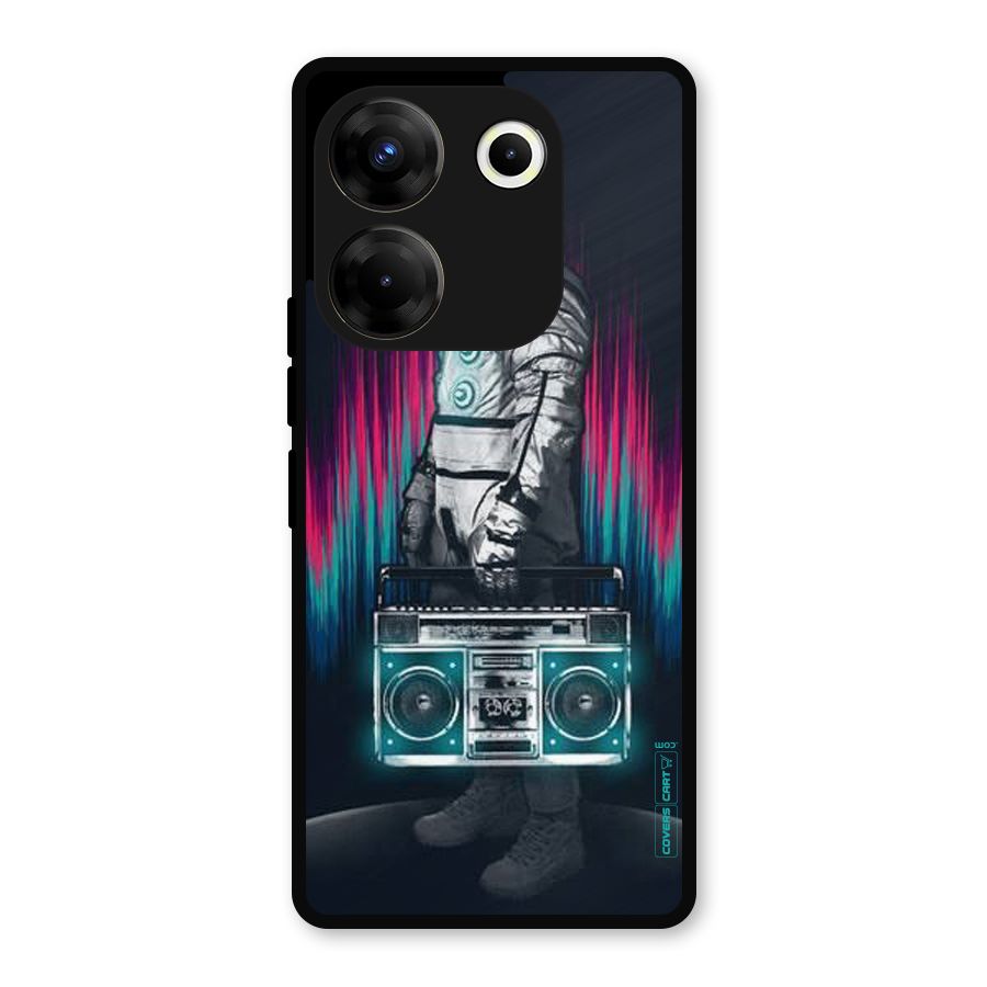 Radio Man Metal Back Case for Tecno Camon 20