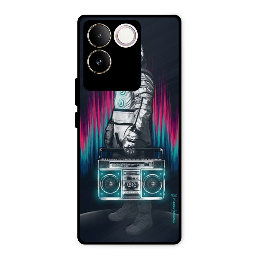 Radio Man Metal Back Case for Vivo T2 Pro