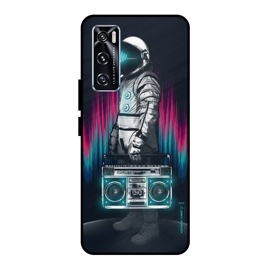 Radio Man Metal Back Case for Vivo V20 SE