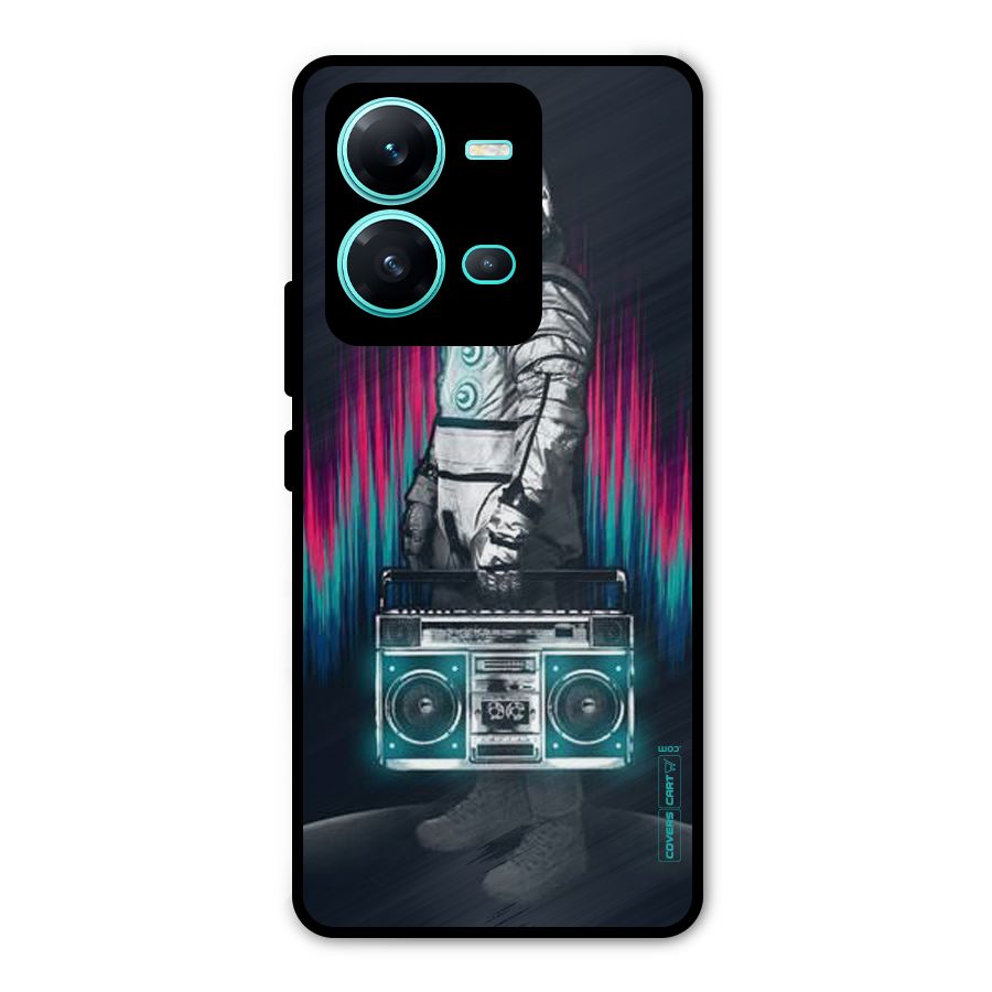 Radio Man Metal Back Case for Vivo V25
