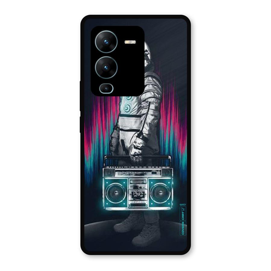 Radio Man Metal Back Case for Vivo V25 Pro