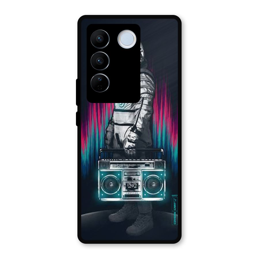 Radio Man Metal Back Case for Vivo V27