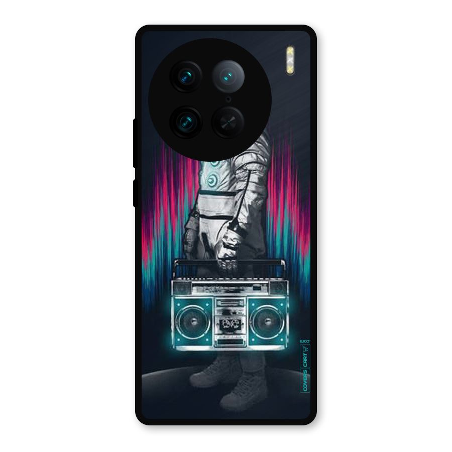 Radio Man Metal Back Case for Vivo X90 Pro