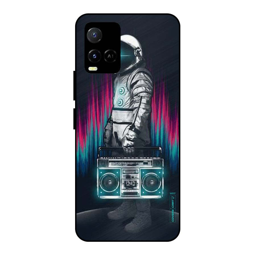 Radio Man Metal Back Case for Vivo Y21A