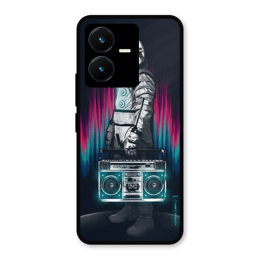 Radio Man Metal Back Case for Vivo Y22