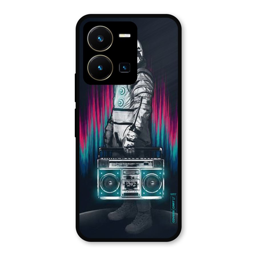 Radio Man Metal Back Case for Vivo Y35