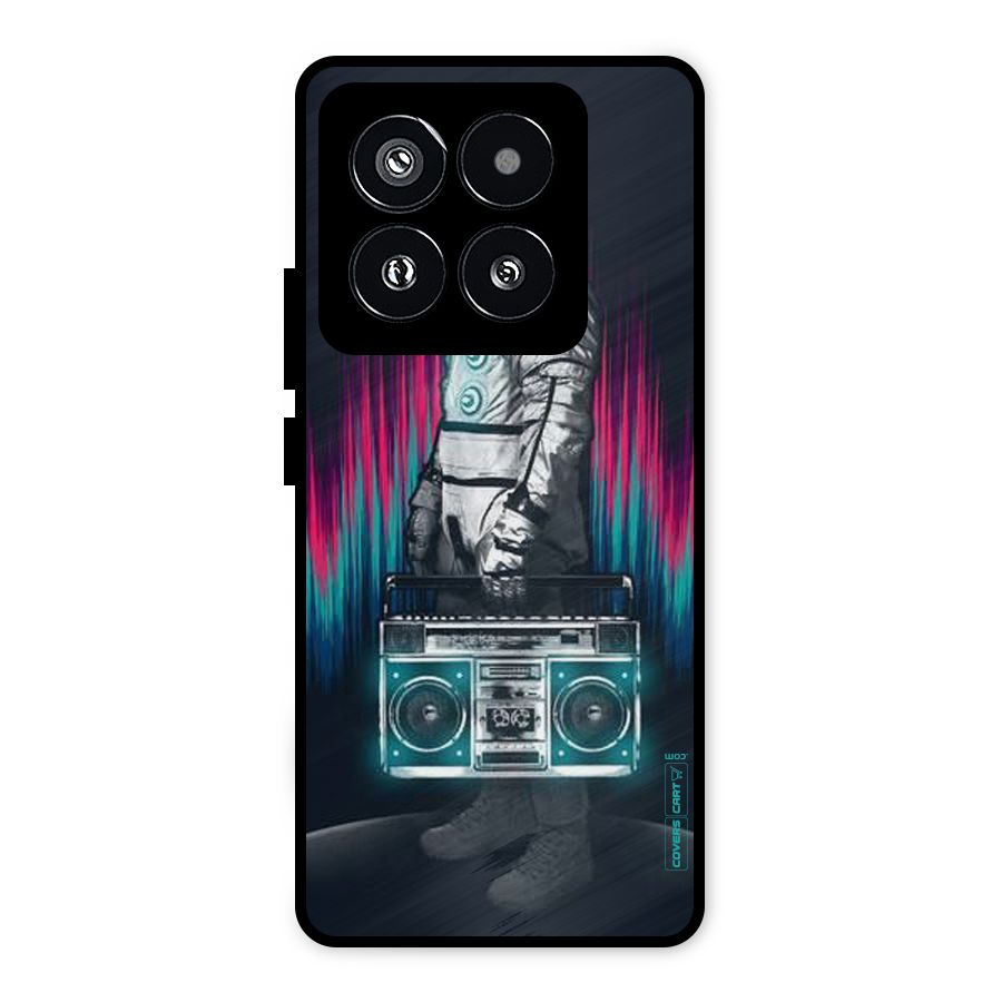 Radio Man Metal Back Case for Xiaomi 14 Pro