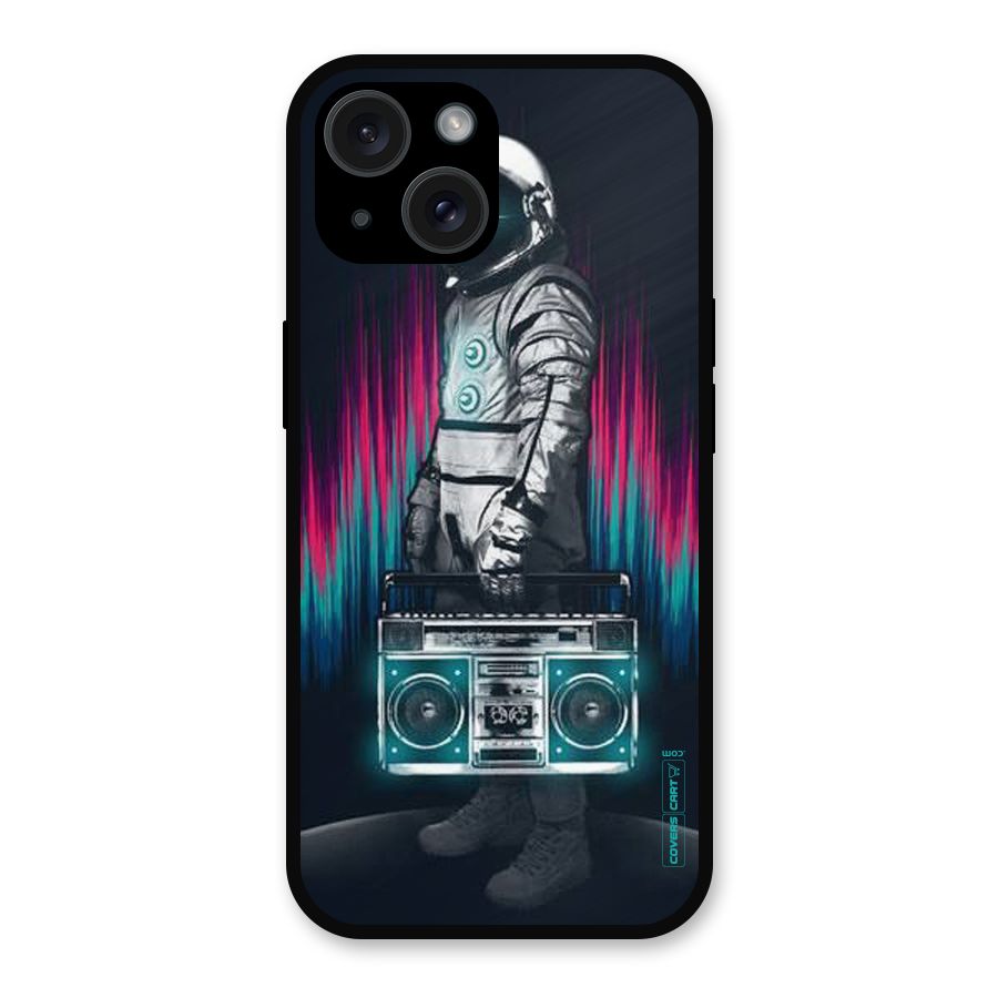 Radio Man Metal Back Case for iPhone 15