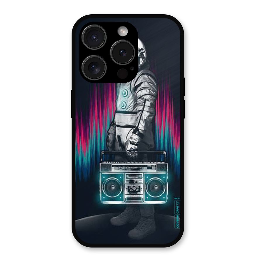 Radio Man Metal Back Case for iPhone 15 Pro