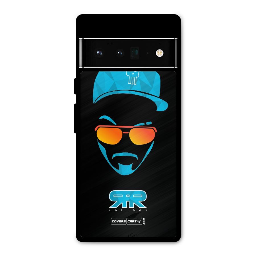 Raftaar Black and Blue Metal Back Case for Google Pixel 6 Pro