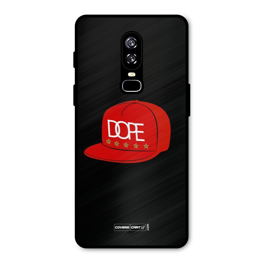 Raftaar Dope Metal Back Case for OnePlus 6