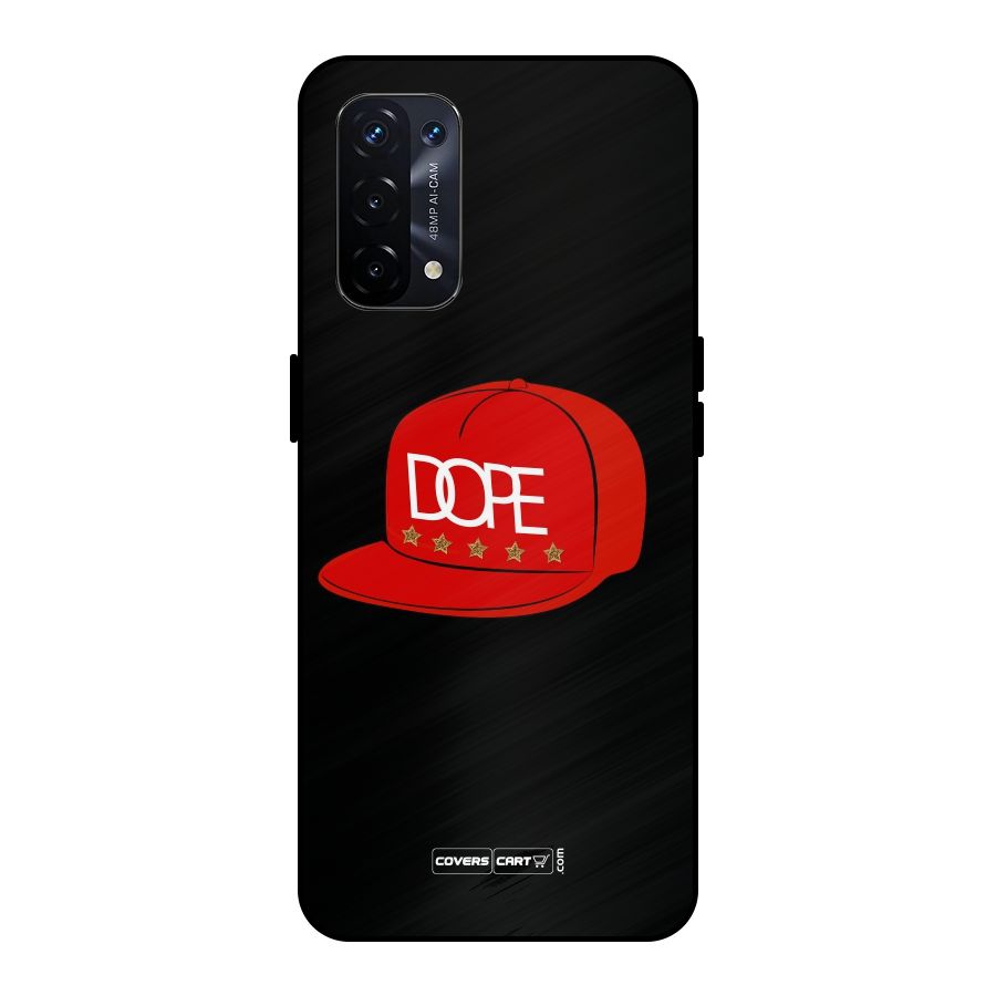 Raftaar Dope Metal Back Case for Oppo A74 5G