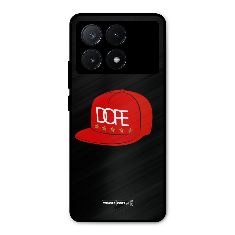 Raftaar Dope Metal Back Case for Poco X6 Pro