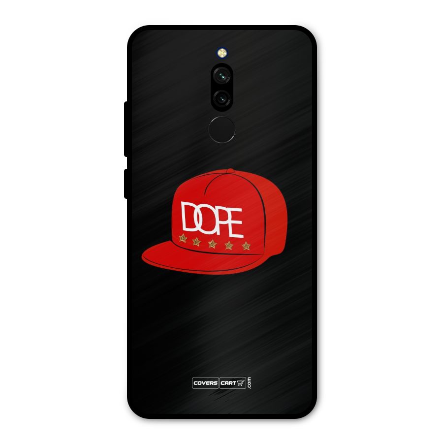 Raftaar Dope Metal Back Case for Redmi 8