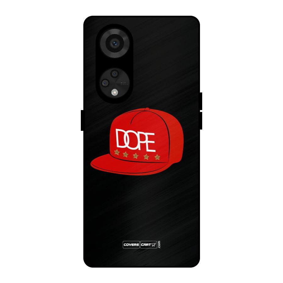 Raftaar Dope Metal Back Case for Reno8 T 5G