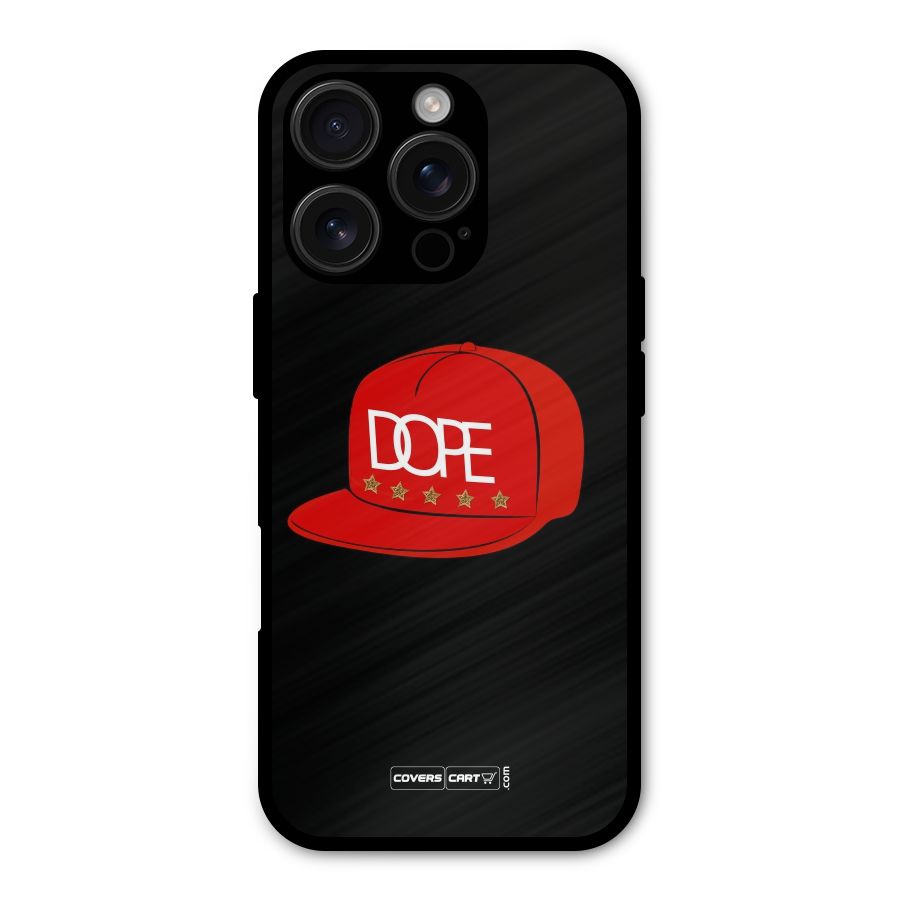 Raftaar Dope Metal Back Case for iPhone 16 Pro