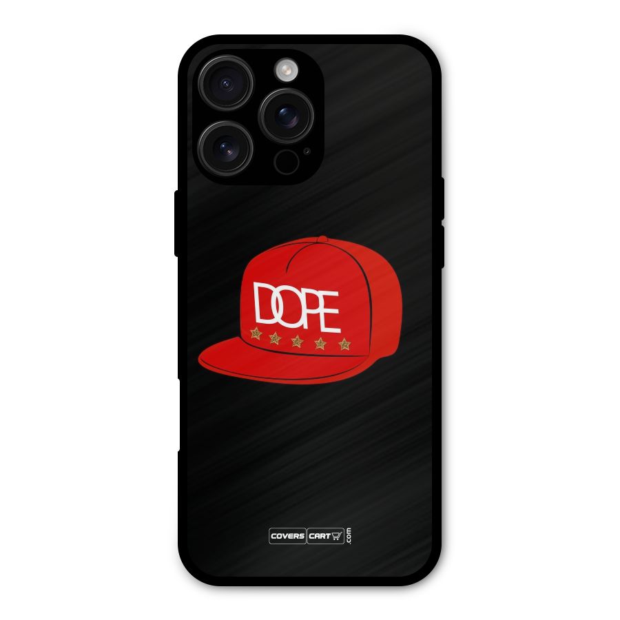 Raftaar Dope Metal Back Case for iPhone 16 Pro Max