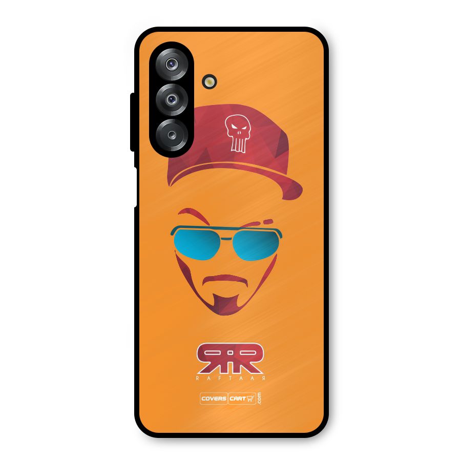 Raftaar Orange Metal Back Case for Galaxy A26