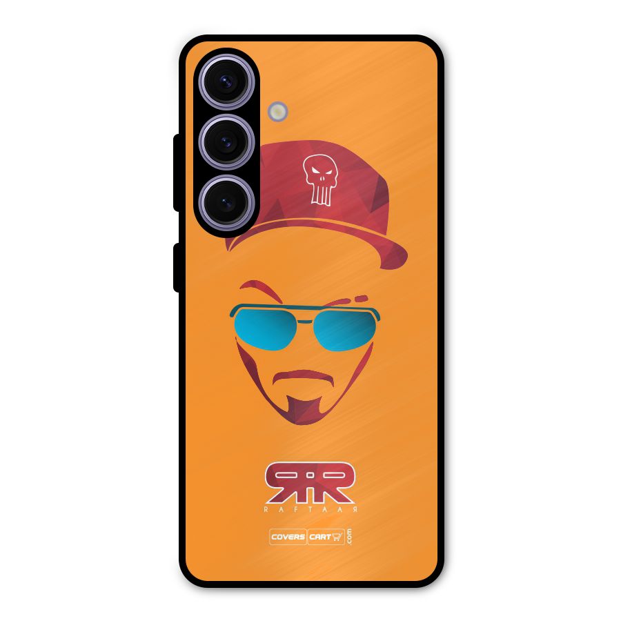 Raftaar Orange Metal Back Case for Galaxy S24