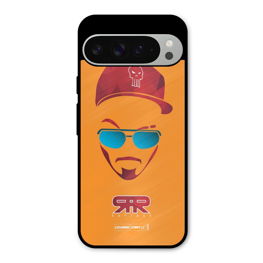 Raftaar Orange Metal Back Case for Google Pixel 9 Pro XL
